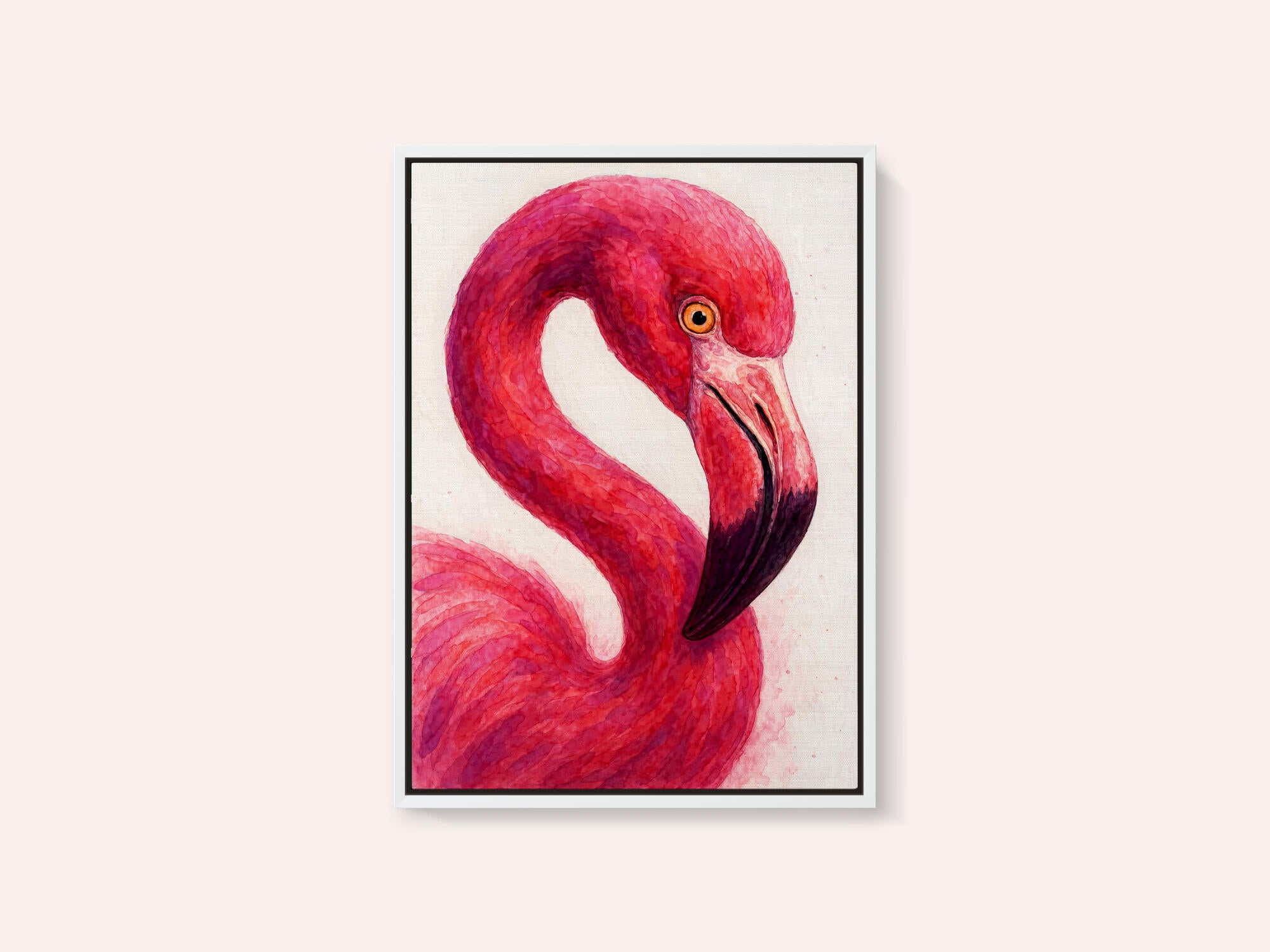 Elegant Pink Flamingo