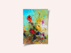 Vibrant Floral Impression