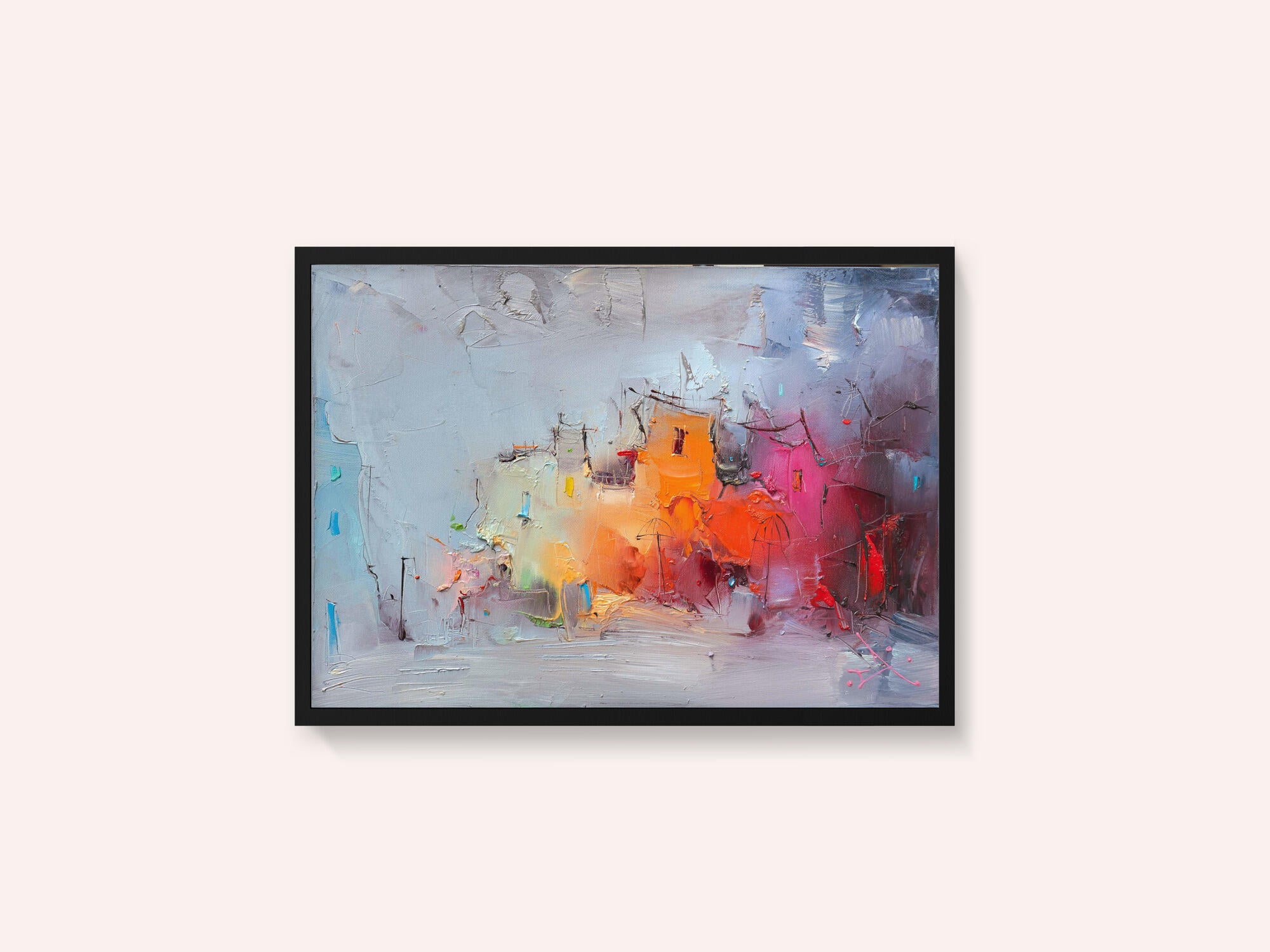 Vibrant Cityscape Hues