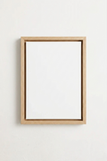 Natural Oak Canvas Floating Frame