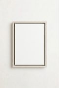 White Canvas Floating Frame