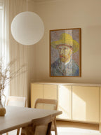 Self Portrait With Straw Hat