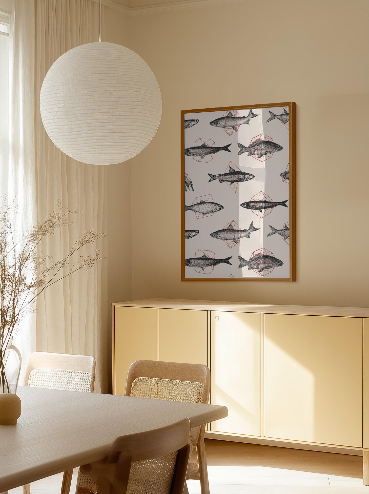 Fishes In Geometrics Nº4