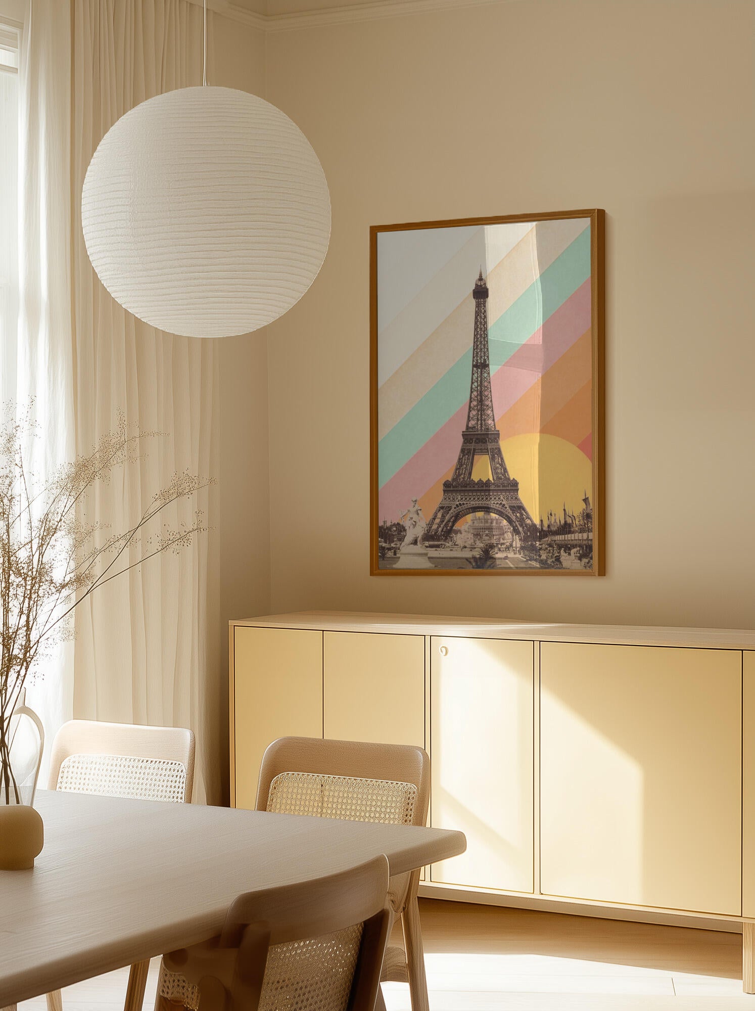 Eiffel Tower Rainbow