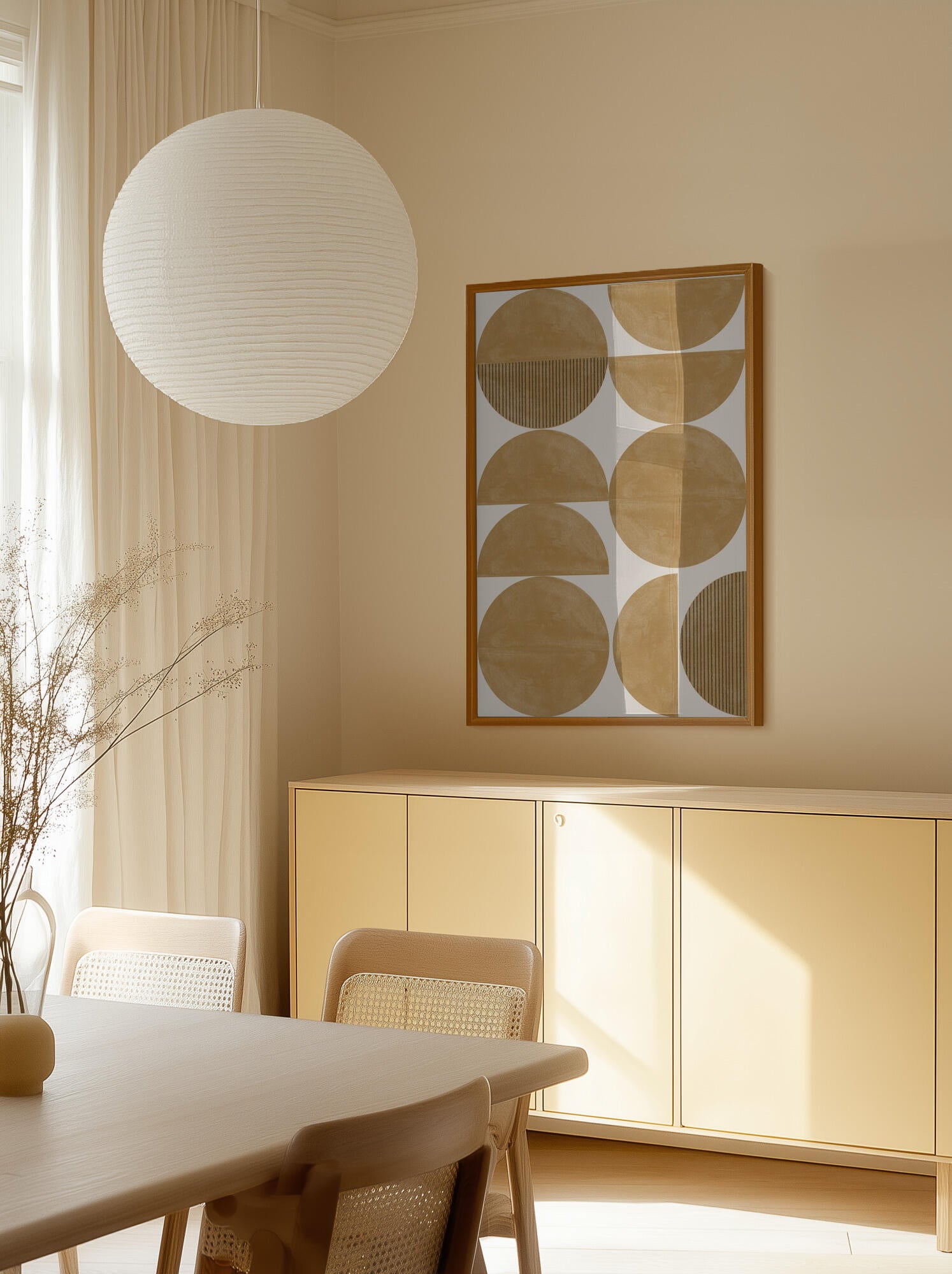 Golden Geometric Rhythm