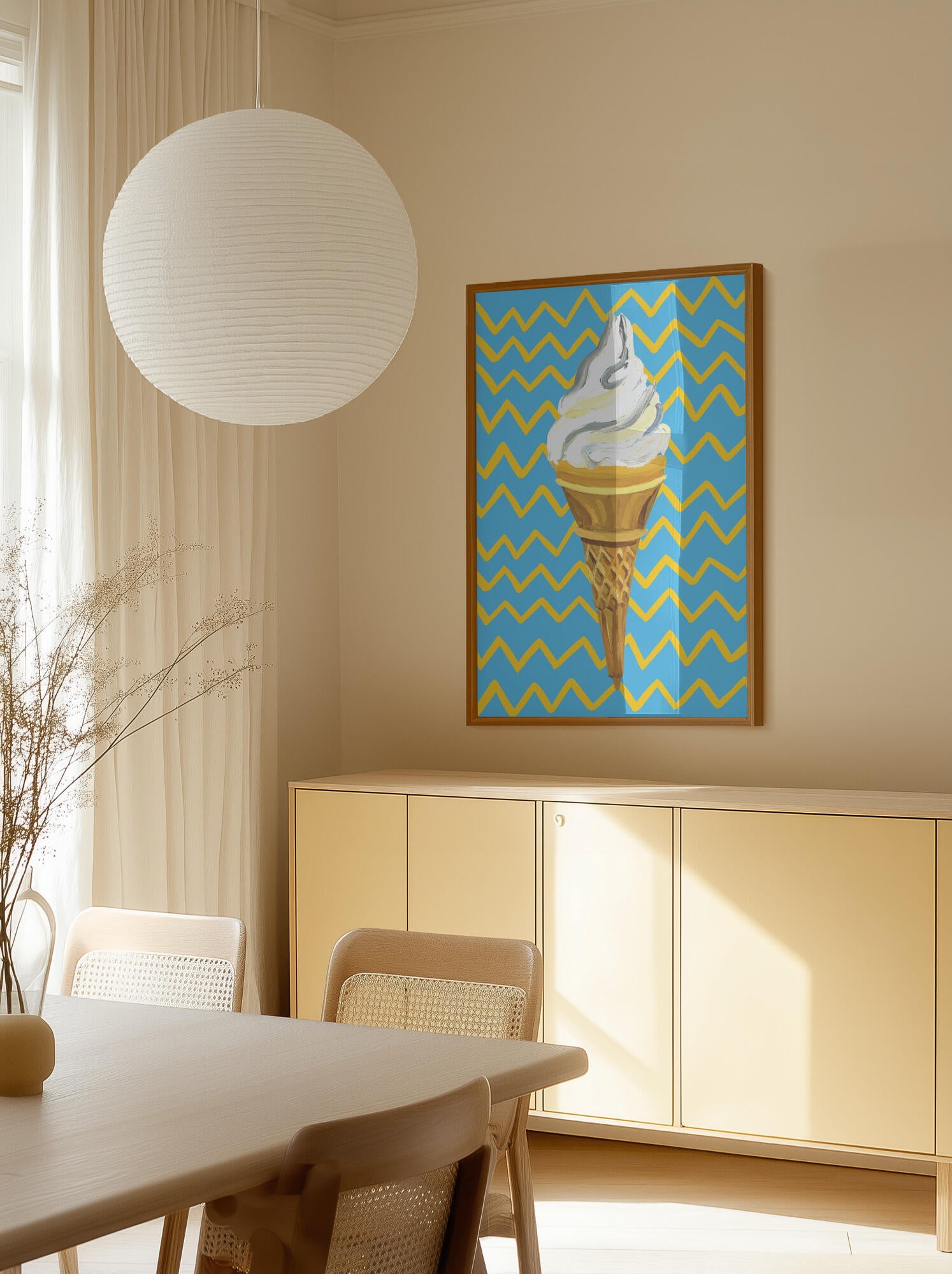 Ice Cream Blue
