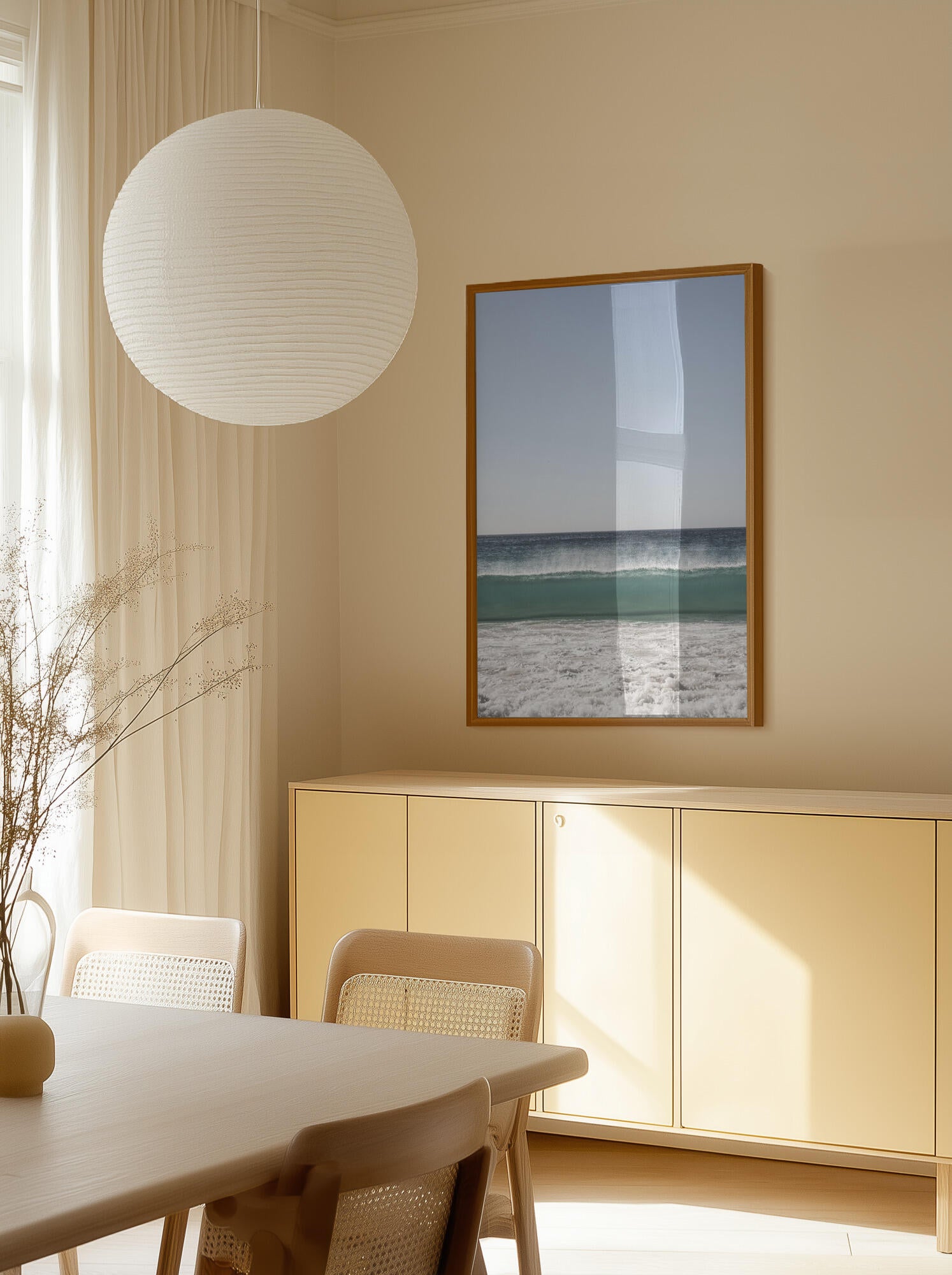 Ocean Landscape With Waves