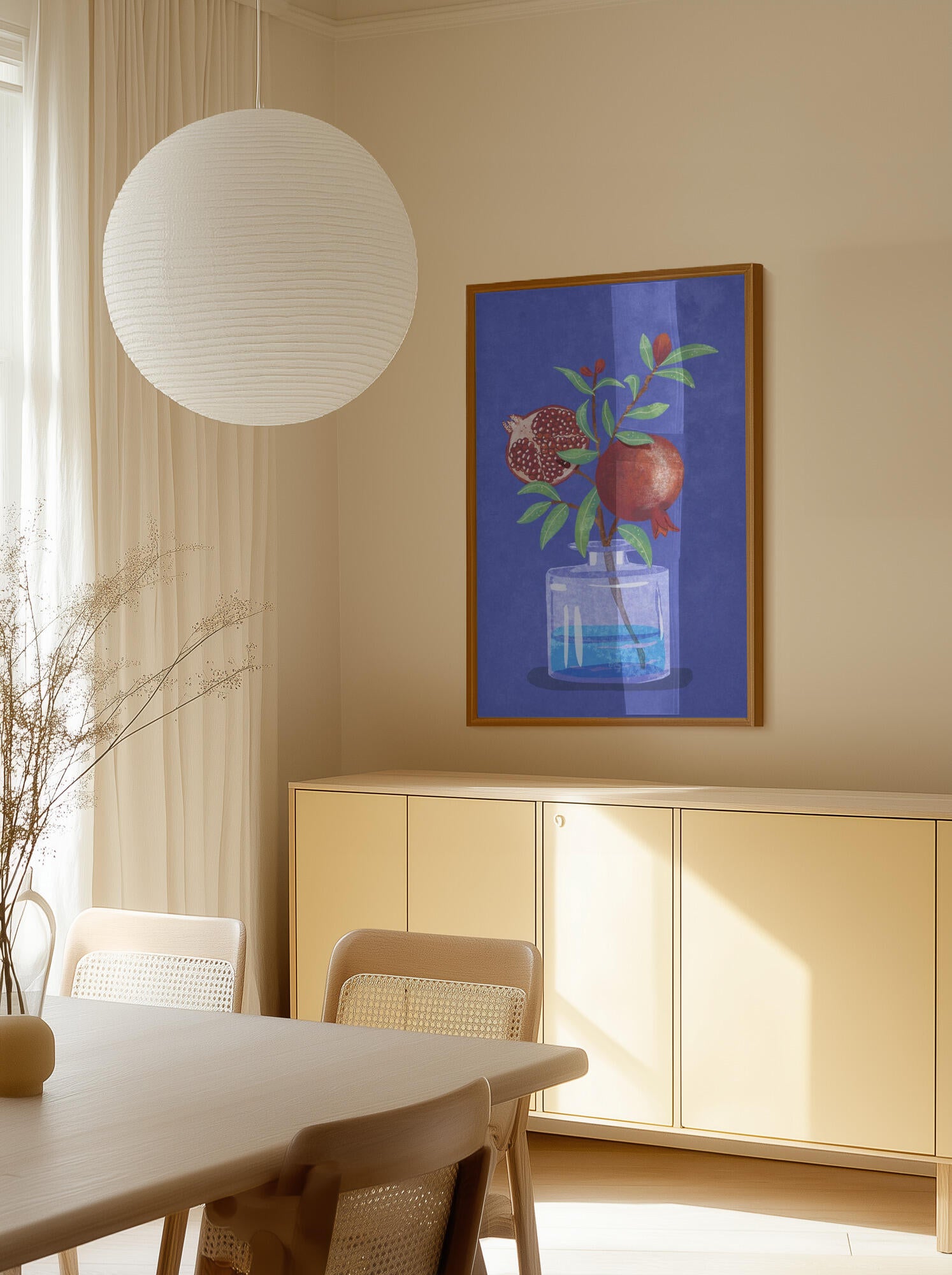 pomegranate in Vase