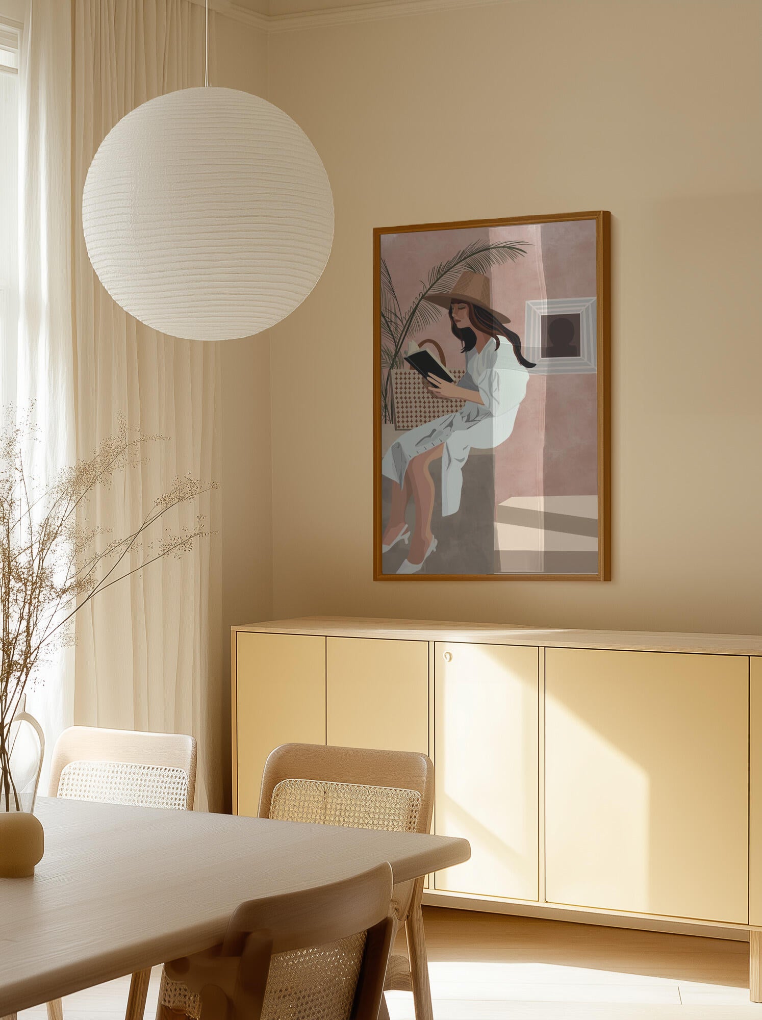 Peaceful Reading Nook