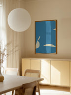 Abstract Blue Form