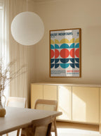 Rocky Mountains National Park Travel Poster