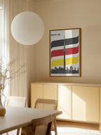 Berlin Retro Travel Print
