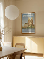 Barcelona Travel Print
