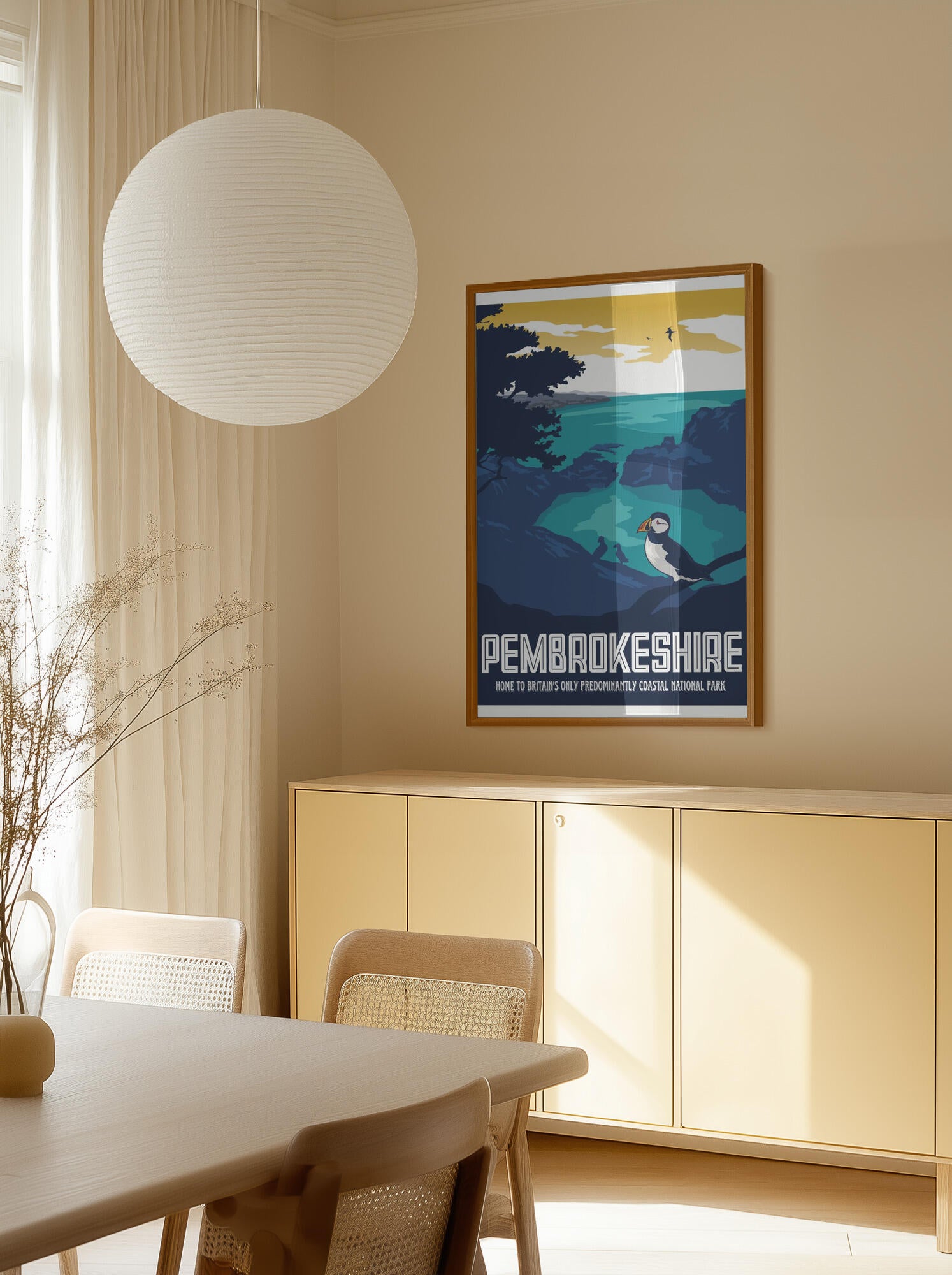 Pembrokeshire Travel Print