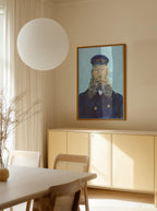 Vincent Van Gogh's Portrait of Postman Roulin (1888)