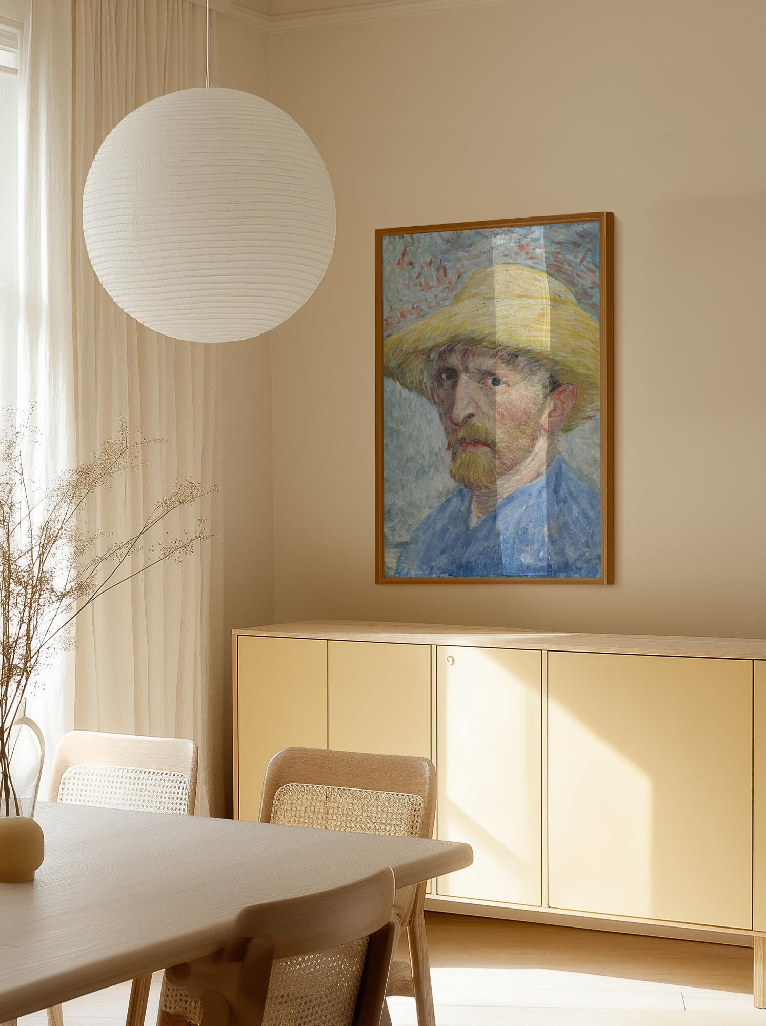 Vincent Van Gogh's Self Portrait (1887)