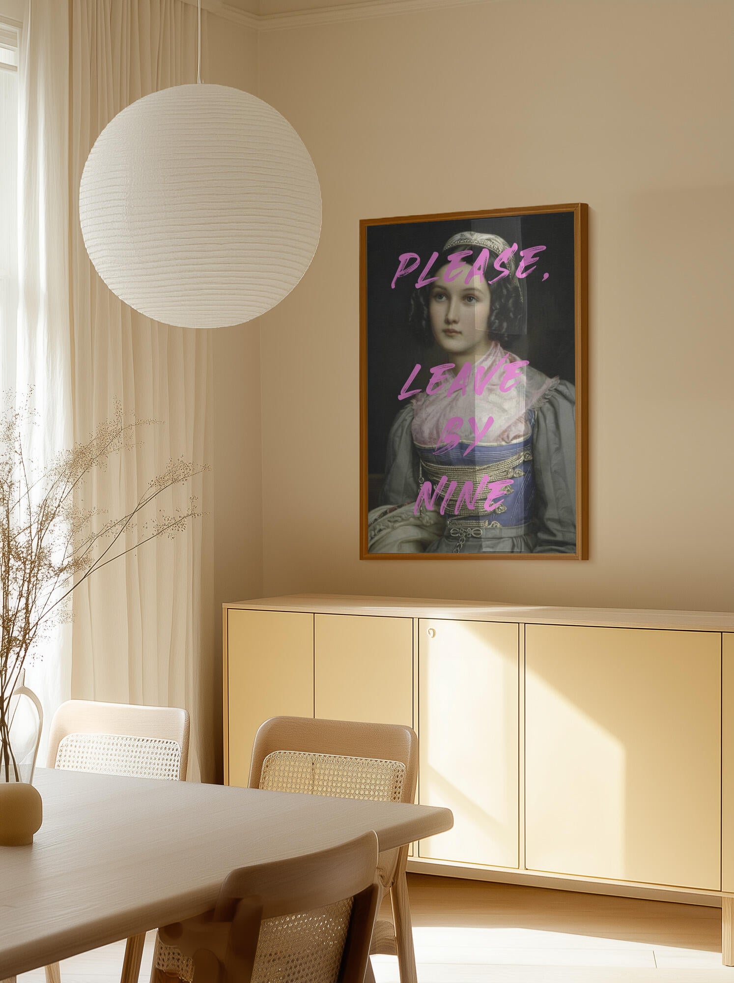 Please, Leave By Nine