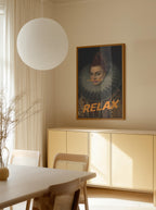 Relax Altered Oil Painting