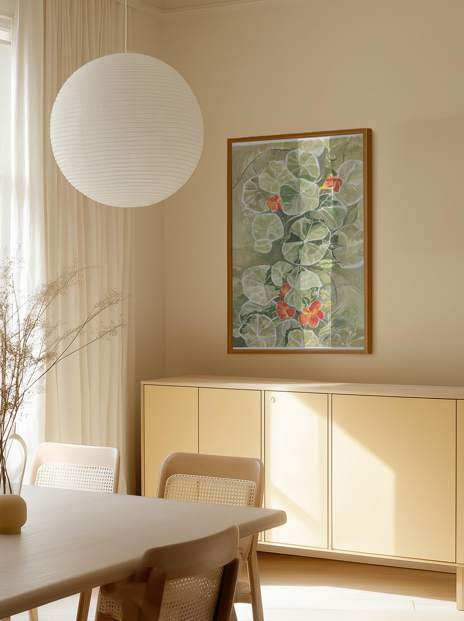 Nasturtium Tapestry