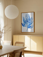 Blue Aquatic Plant Poster 6