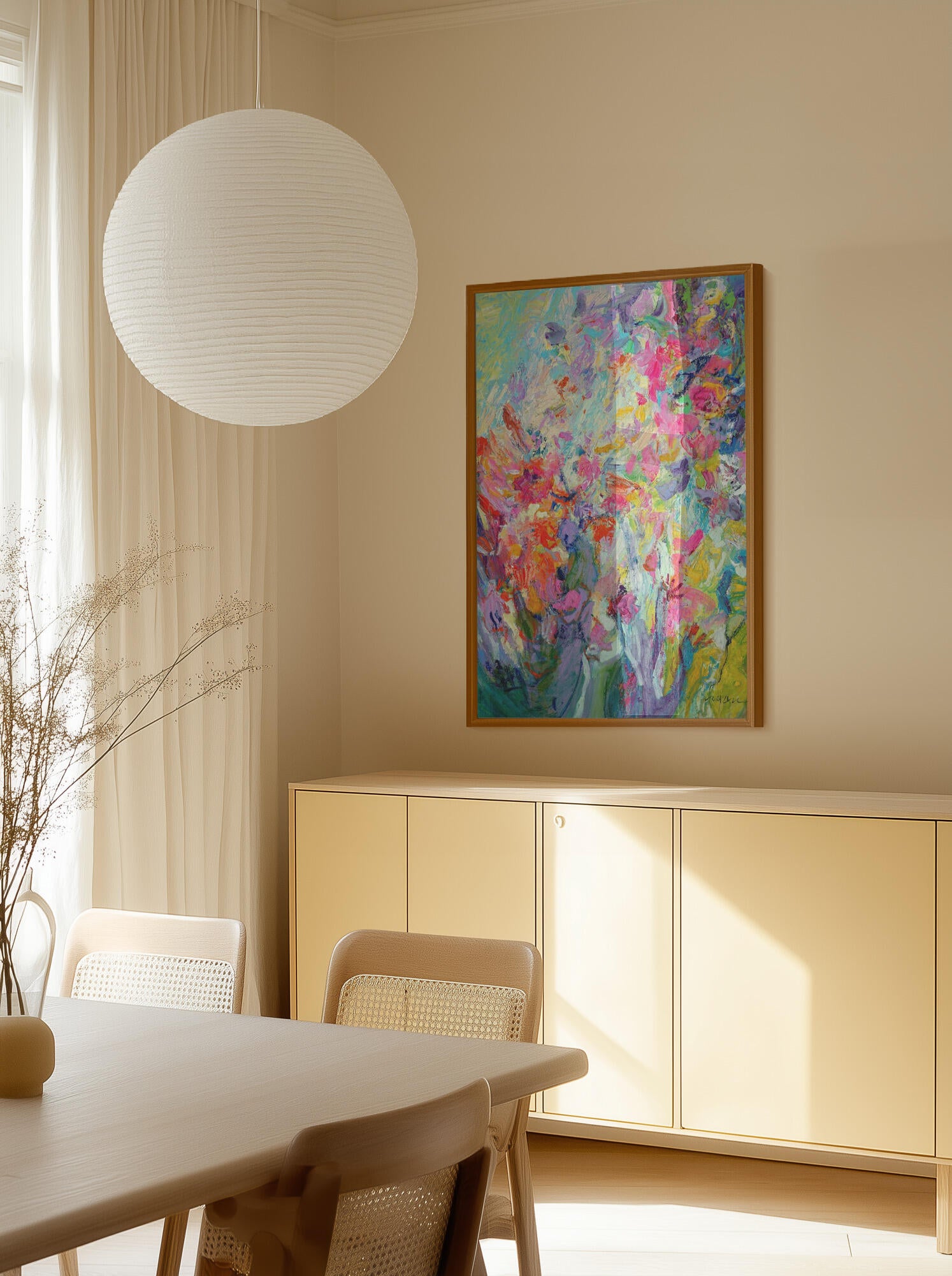 Vivid Floral Symphony