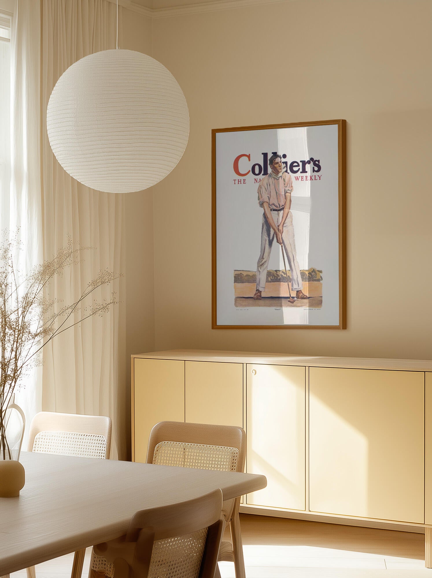 Collier's Golf (1908), Vintage Man