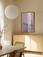 Cactus On Pink