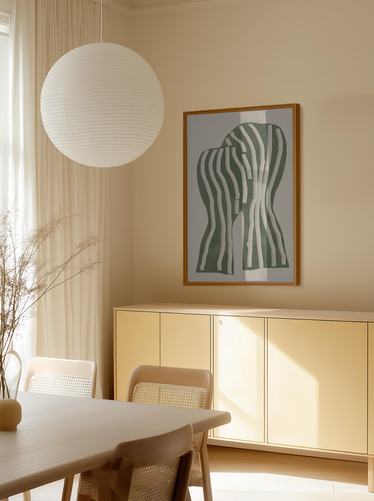 Curved Stripes