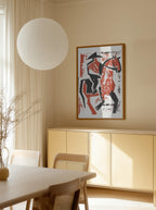 Abstract Horse Rider