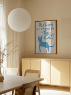 All guests must be approved by the cat!