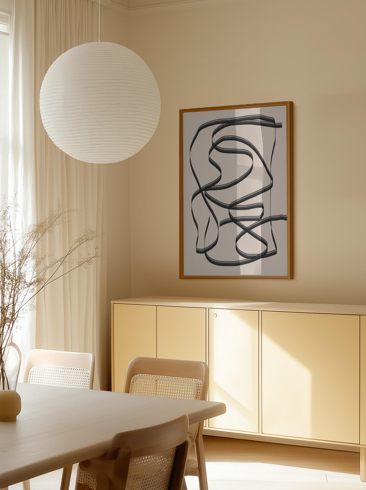 Flowing Lines Maze