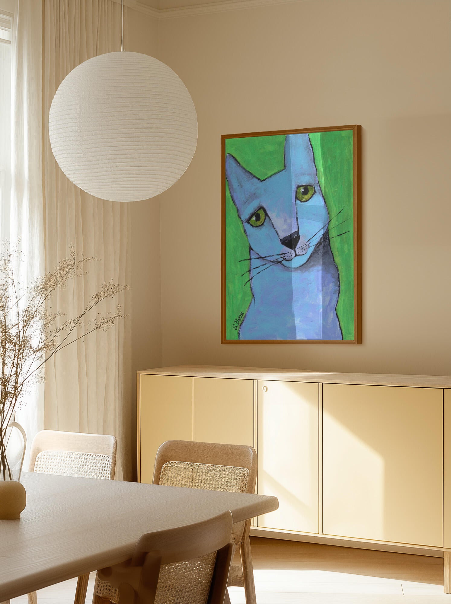The Big Blue Cat