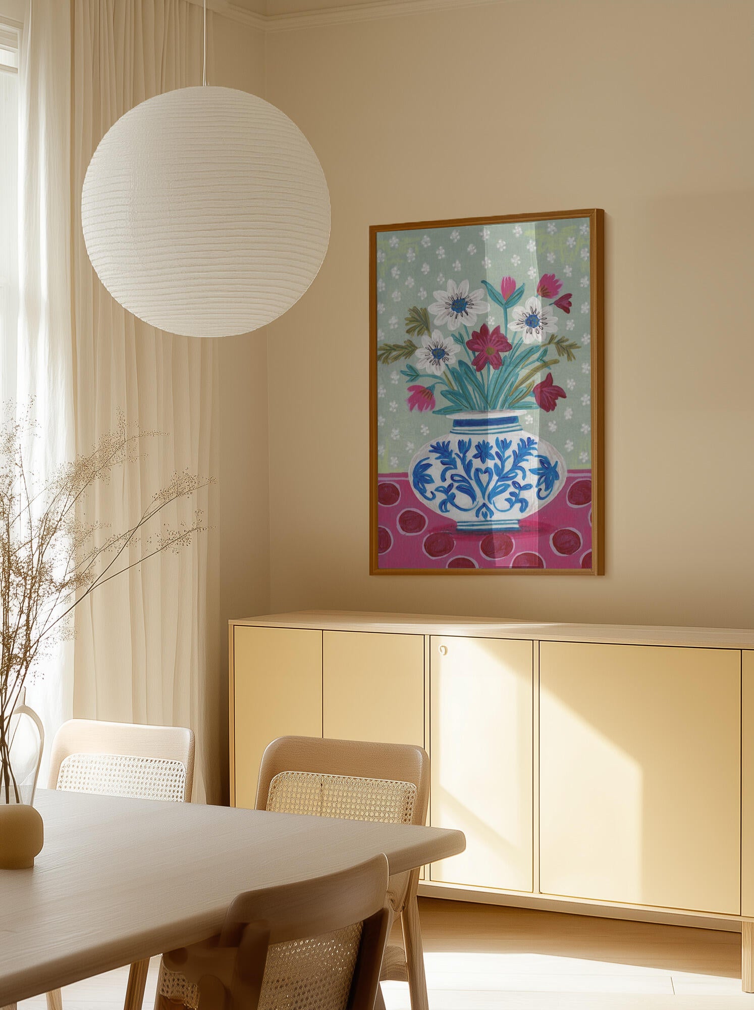 Flowers in Vase Still life