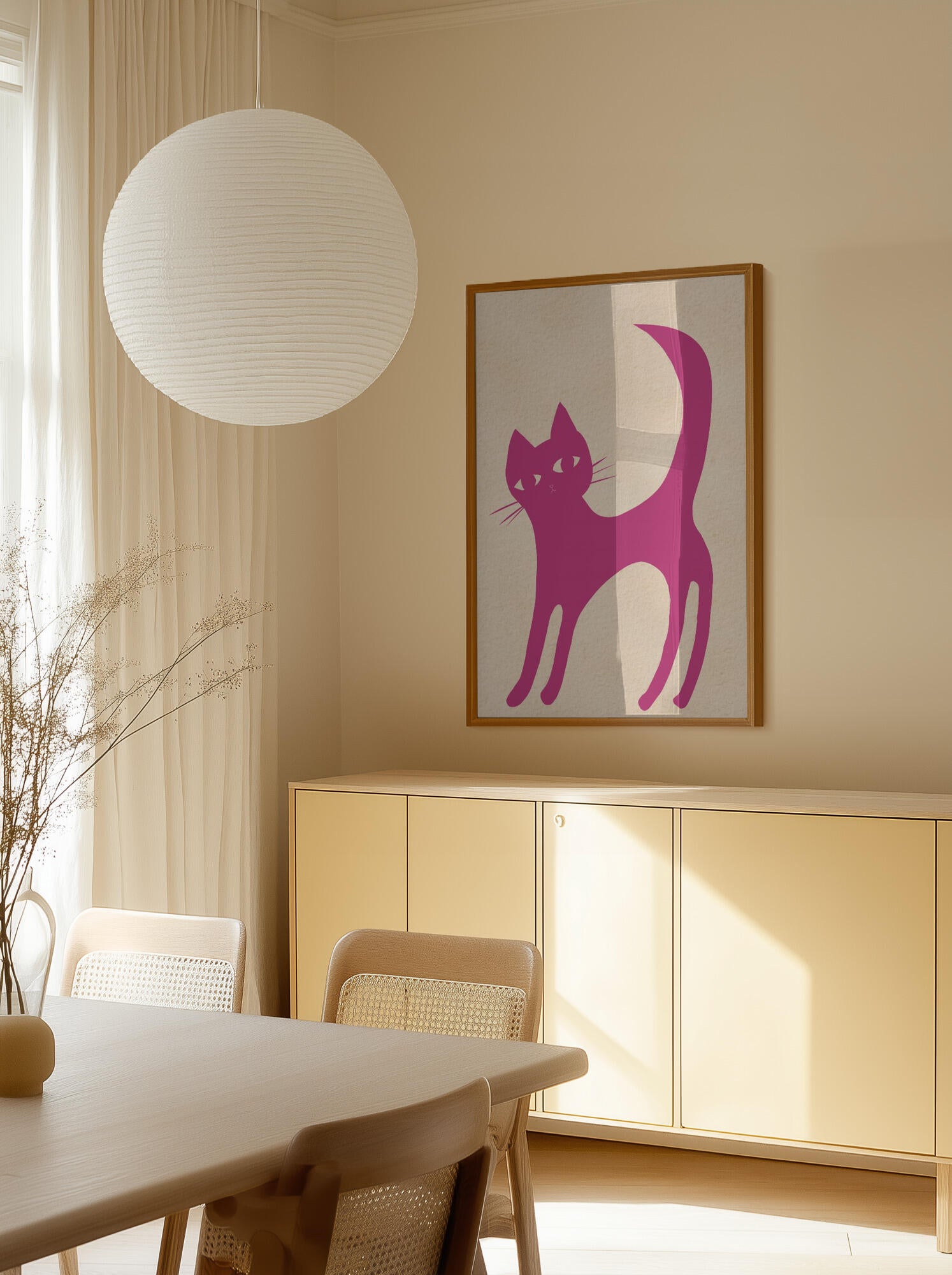 Pink cat