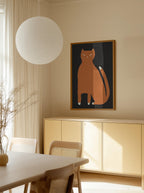 Ginger orange cat