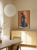 Elegant Sitting Figure
