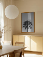 Striking Palm Silhouette