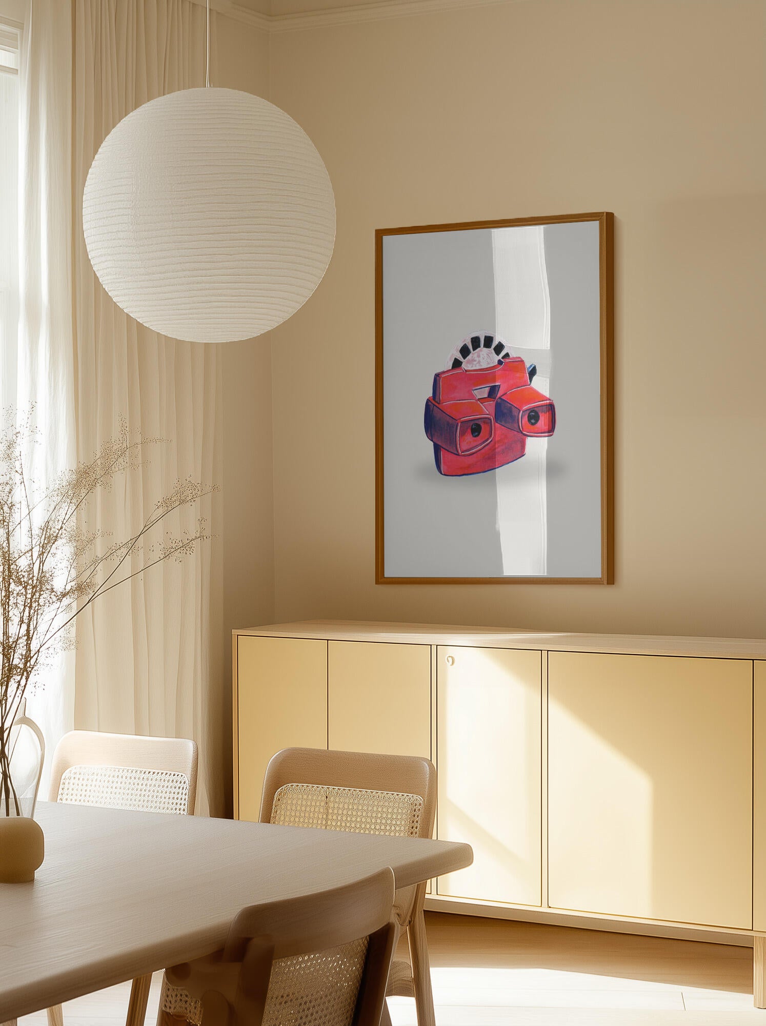 Red Retro Viewer
