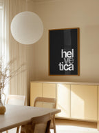 Bold Striped Helvetica