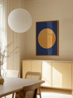 Golden Orb Blue Sky