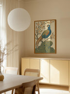 Ukiyo E Style Japanese Pheasant At Plum Blossom