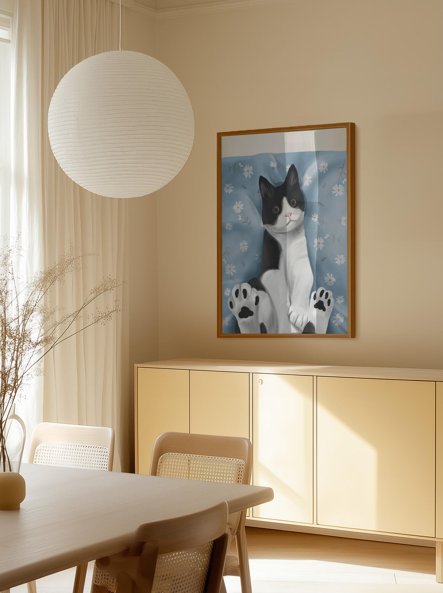 Cute Tuxedo Cat