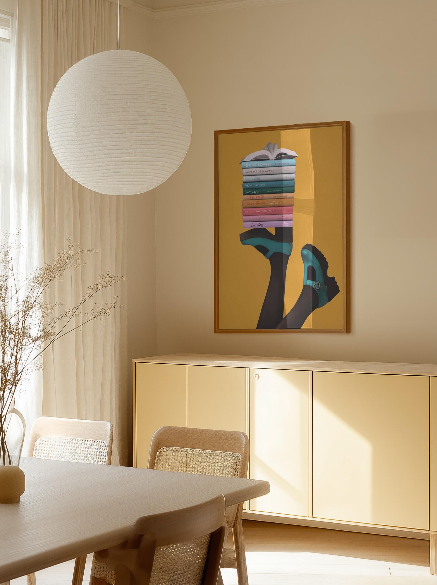 Whimsical Book Lover Feet