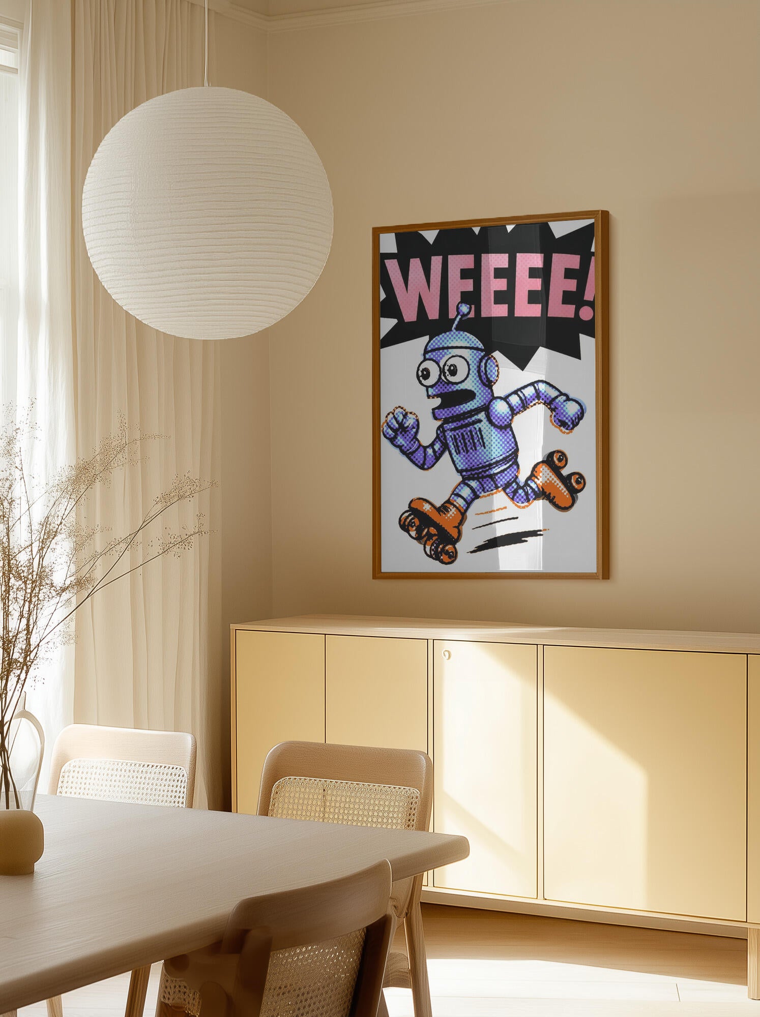 Excited Roller Robot