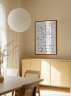 Warm Cool Abstract Dots