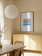 Sunset Watercolor Stripes