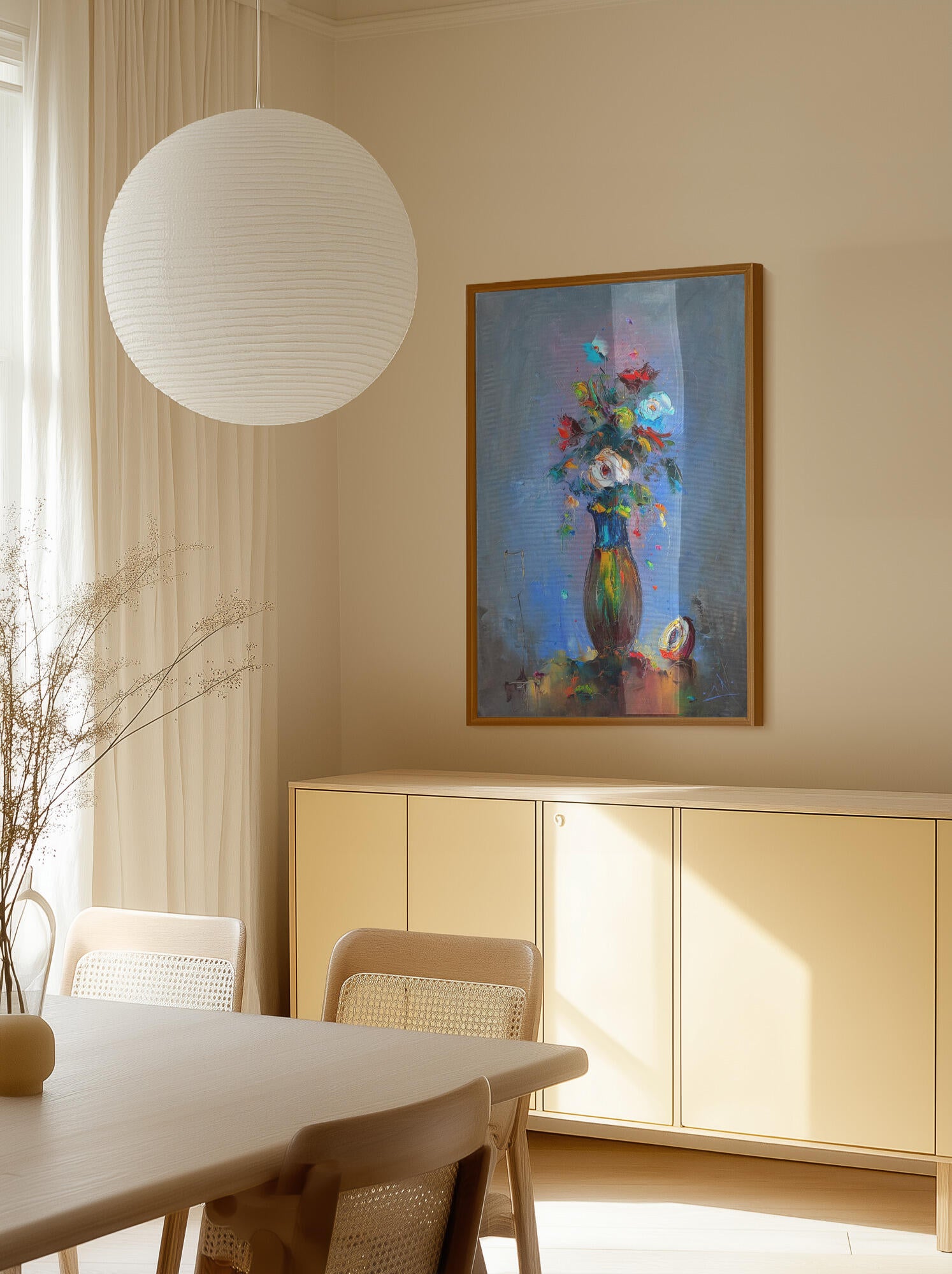 Vibrant Floral Still Life