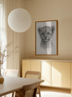 Cute Lion Cub Sketch