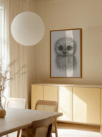 Cute Fluffy Baby Owl