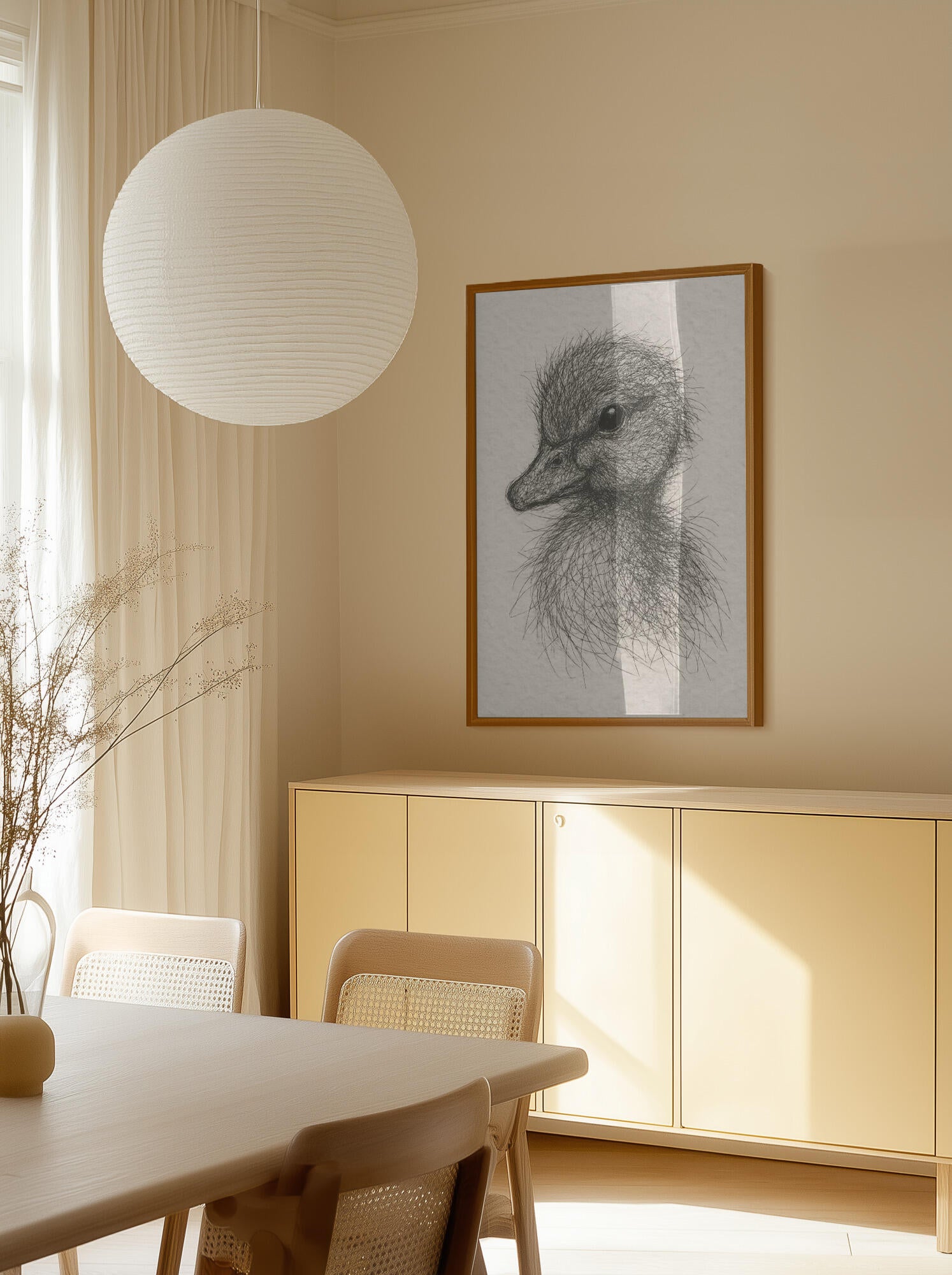 Fluffy Duckling Sketch